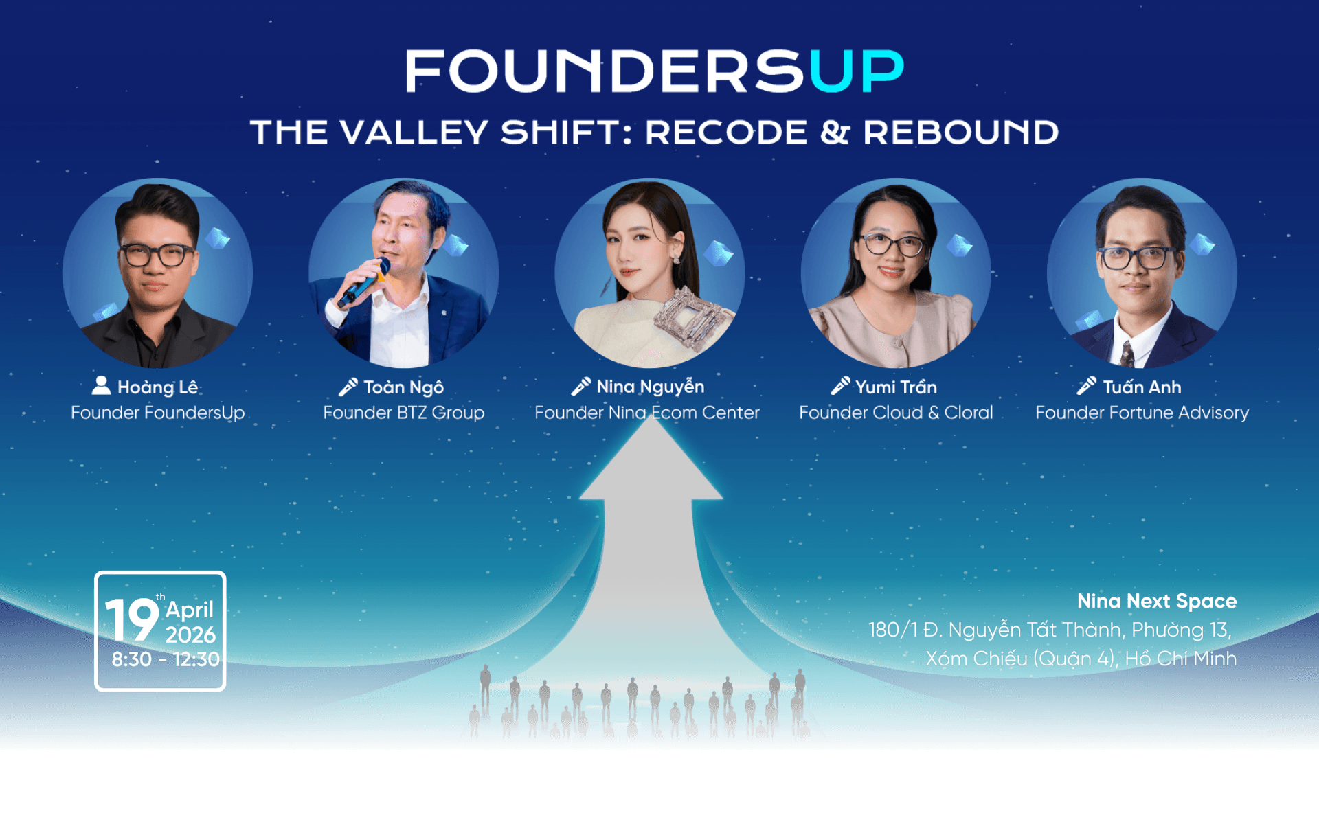 FoundersUp event background